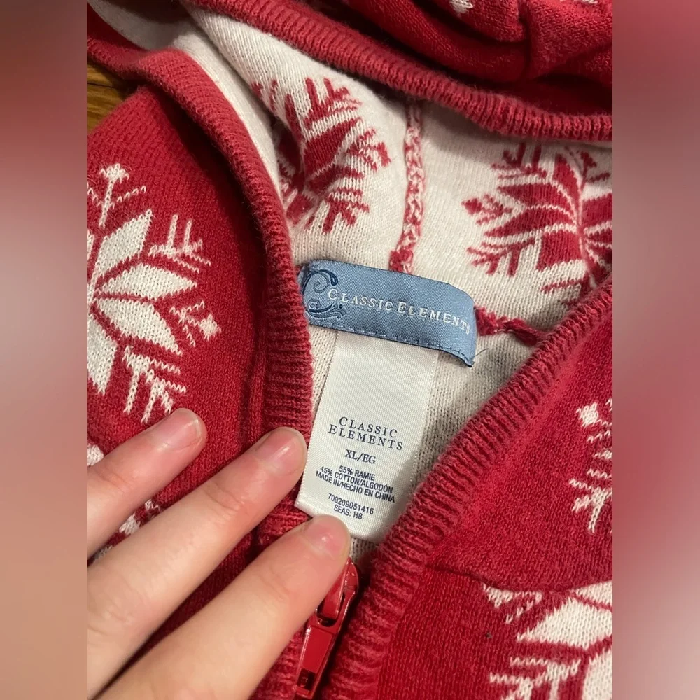 Y2K 90s Vintage Holiday Snowflake Sweater ❄️ - Picture 3 of 3